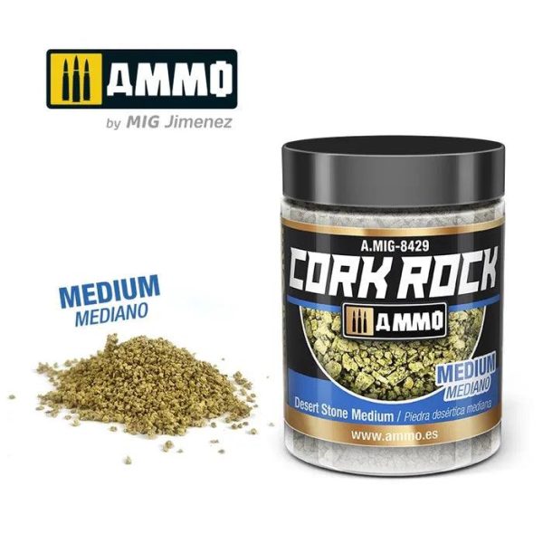 Ammo Terraform Cork Rock Desert Stone Medium (100ml) For Cheap