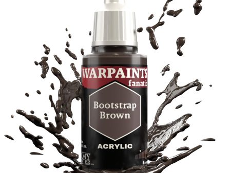 The Army Painter Warpaints Fanatic: Bootstrap Brown - 18ml Acrylic Paint Online Sale