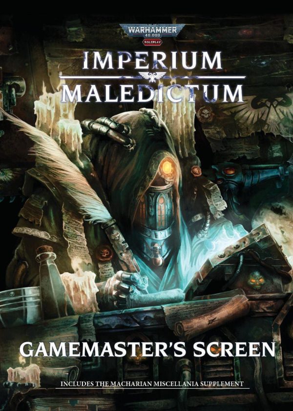 Warhammer 40k RPG Imperium Maledictum Gamesmaster Screen Online Hot Sale