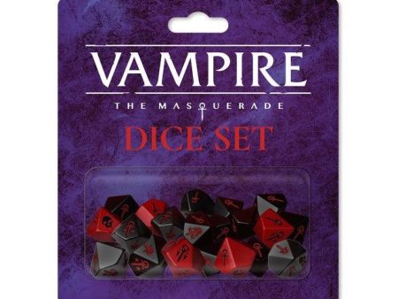 Vampire: The Masquerade 5th Edition - Dice Set Hot on Sale