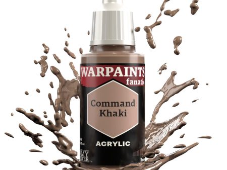 The Army Painter Warpaints Fanatic: Command Khaki - 18ml Acrylic Paint Cheap