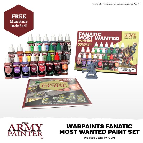 Army Painter Warpaints Fanatic - Most Wanted Paint Set For Discount