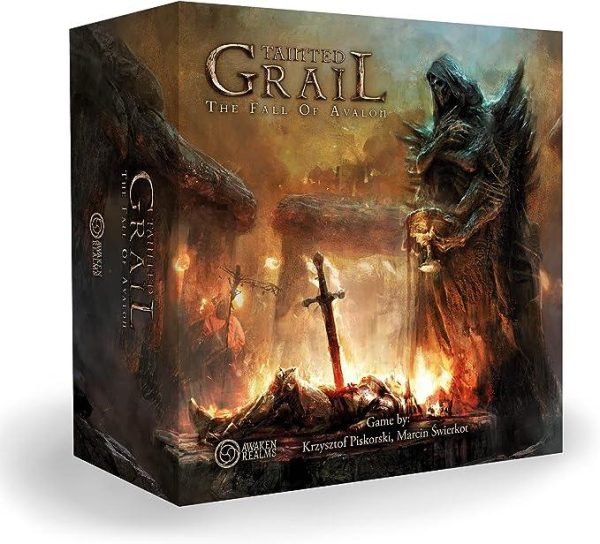 Tainted Grail - The Fall of Avalon Core Game + Stretch Goals Box Fashion