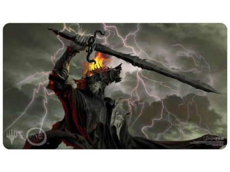 ULTRA PRO The Lord of the Rings: Tales of Middle-Earth Playmat D - Featuring: Sauron for Magic: The Gathering Sale