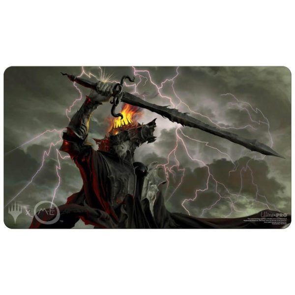 ULTRA PRO The Lord of the Rings: Tales of Middle-Earth Playmat D - Featuring: Sauron for Magic: The Gathering Sale