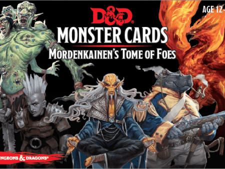 Fifty Off  D&D Spellbook Cards Mordenkainens Tome of Foes Deck For Sale