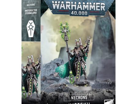 Necrons: Imotekh the Stormlord Hot on Sale