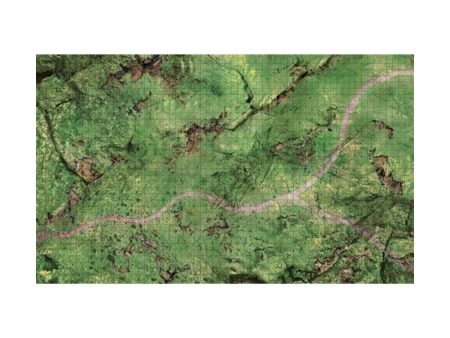 D&D Icons of the Realms Plains Battle Mat on Sale