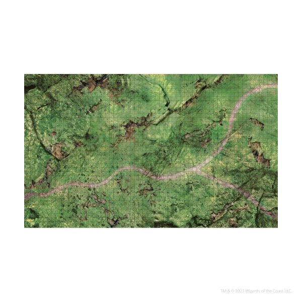 D&D Icons of the Realms Plains Battle Mat on Sale