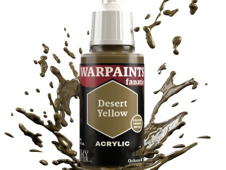 The Army Painter Warpaints Fanatic: Desert Yellow - 18ml Acrylic Paint on Sale