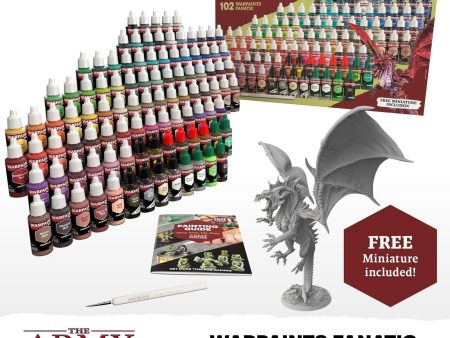 The Army Painter Warpaints Fanatic: Wargamers Paint Set Sale