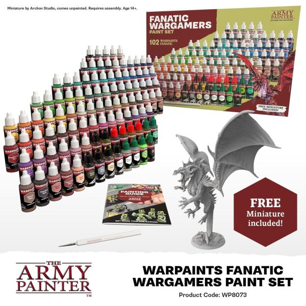 The Army Painter Warpaints Fanatic: Wargamers Paint Set Sale