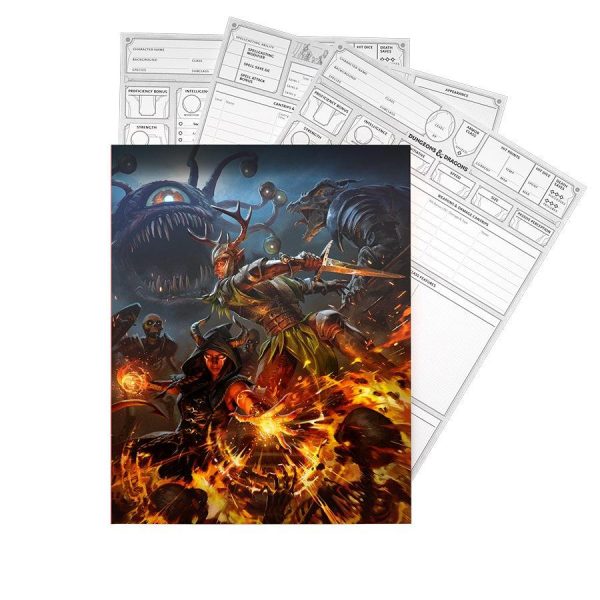 D&D 2024 Character Sheets Online Sale