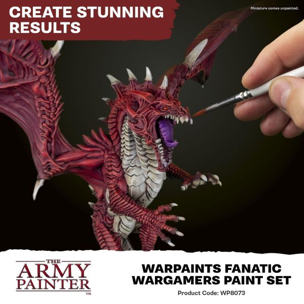 The Army Painter Warpaints Fanatic: Wargamers Paint Set Sale