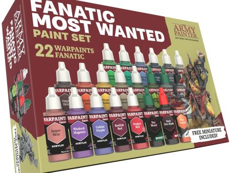 Army Painter Warpaints Fanatic - Most Wanted Paint Set For Discount