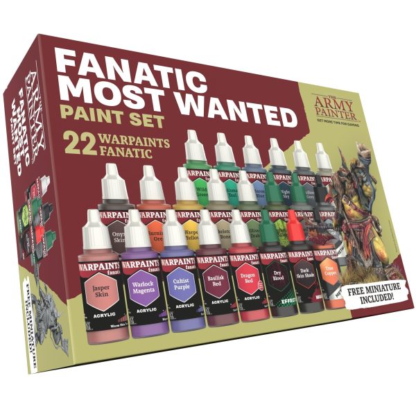 Army Painter Warpaints Fanatic - Most Wanted Paint Set For Discount