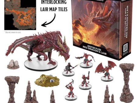 D&D Icons of the Realms: Adventure in a Box - Red Dragon s Lair Online Sale