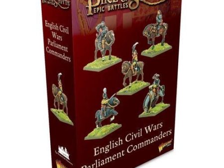 Warlord Games - Epic Battles: Pike & Shotte English Civil Wars Parliament Commanders Cheap