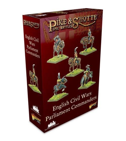 Warlord Games - Epic Battles: Pike & Shotte English Civil Wars Parliament Commanders Cheap