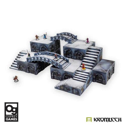 TABLETOP SCENICS Raised Squares & Bridges Discount