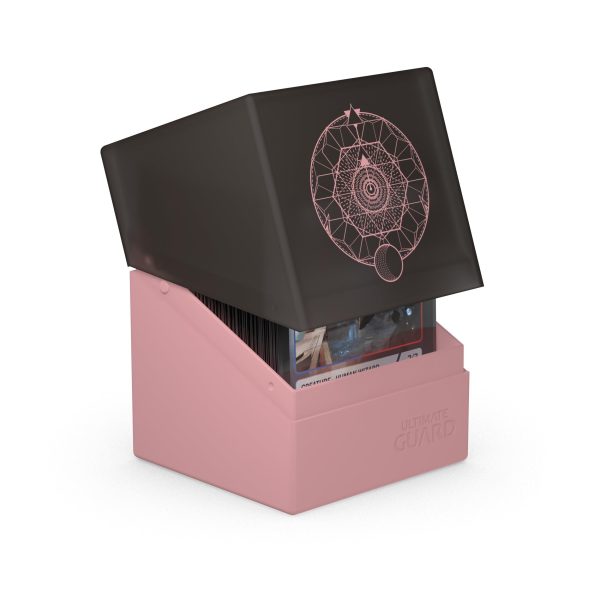 Ultimate Guard Boulder Deck Case 100+ Druidic Secrets - Fatum (Dusty Pink) For Cheap