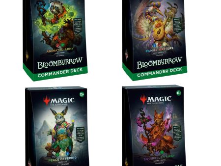 Magic Bloomburrow - Commander Deck Display Sale