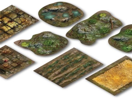 TerrainCrate Fantasy Gaming Templates (x8) on Sale