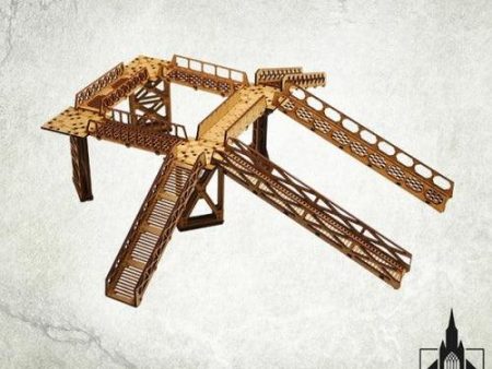 TABLETOP SCENICS Mechanicum Catwalks - Large Set Supply