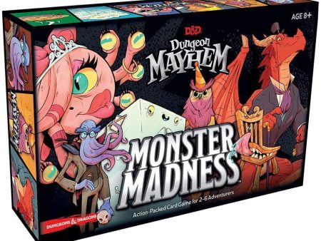 D&D Dungeons & Dragons Dungeon Mayhem Monster Madness Deluxe Expansion Pack Fashion