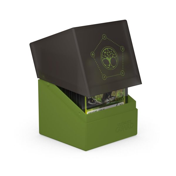 Ultimate Guard Boulder Deck Case 100+ Druidic Secrets - Arbor (Olive Green) Fashion