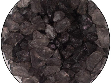 Glass Shards 4-10 mm dark gray Online Hot Sale