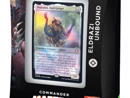 Magic Commander Masters Commander Deck Display - Eldrazi Unbound Hot on Sale