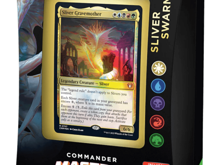 Magic Commander Masters Commander Deck Display - Sliver Swarm Online Hot Sale