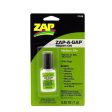 Zap Adhesive 1 4oz Brush On Zap-A-Gap Pacer, carded, 11730024 Online Hot Sale