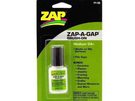 Zap Adhesive 1 4oz Brush On Zap-A-Gap Pacer, carded, 11730024 Online Hot Sale