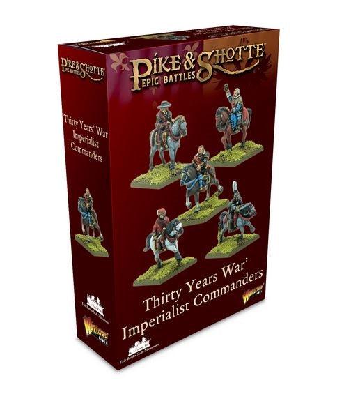 Warlord Games - Epic Battles: Pike & Shotte Thirty Years War Imperialist Commanders For Sale