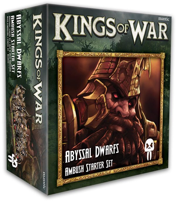 Kings of War Abyssal Dwarfs Ambush Starter Set Online Sale