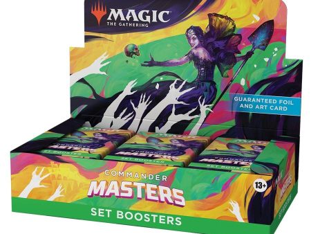 Magic Commander Masters Set Booster Display Online now