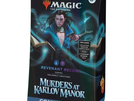 Magic Murders at Karlov Manor - Commander Deck - Revenant Recon Hot on Sale