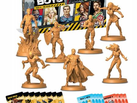 Zombicide The Boys Pack 1 The Seven with Abominations Promo Pack Sale