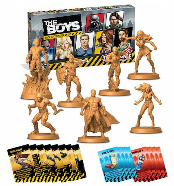 Zombicide The Boys Pack 1 The Seven with Abominations Promo Pack Sale