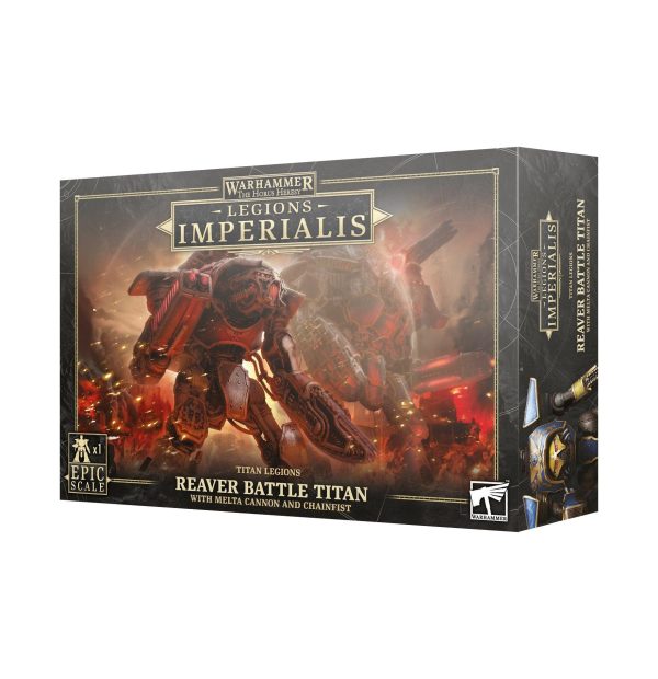 Legion Imperialis: Reaver Titan with Melta Cannon & Chainfist Online Sale