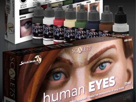 SALE Scale 75 Scalecolor Human Eyes Paint Set Discount