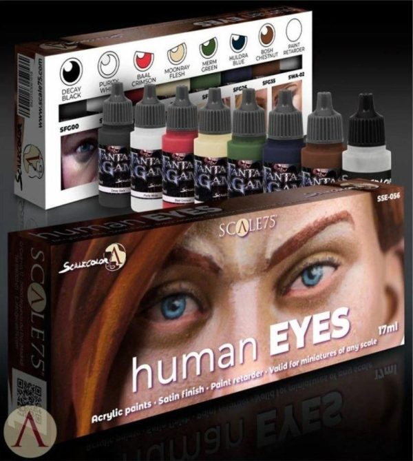 SALE Scale 75 Scalecolor Human Eyes Paint Set Discount