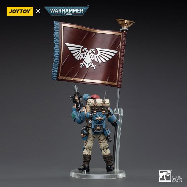 Warhammer Collectibles: 1 18 Scale Astra Militarum 55th Kappic Eagles Banner Bearer For Cheap