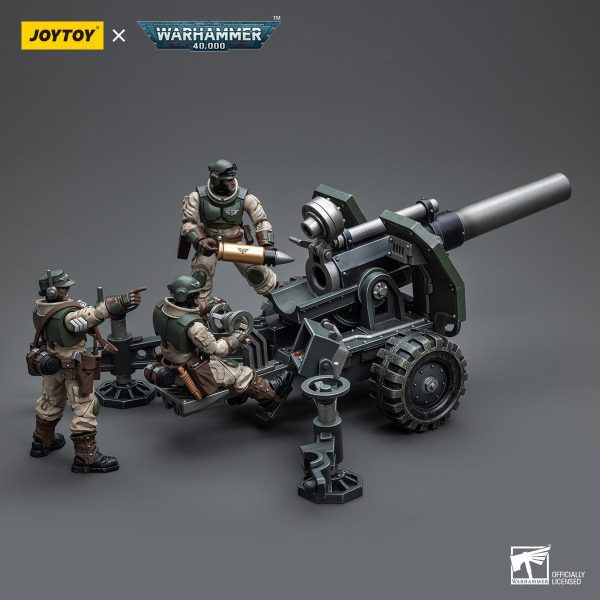 Warhammer Collectibles: 1 18 Scale Astra Militarum Ordnance Team with Bombast Field Gun Online Sale