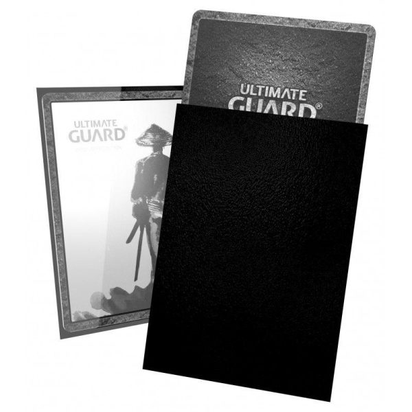 Ultimate Guard Katana Japanese Size Sleeves Black (60) Fashion