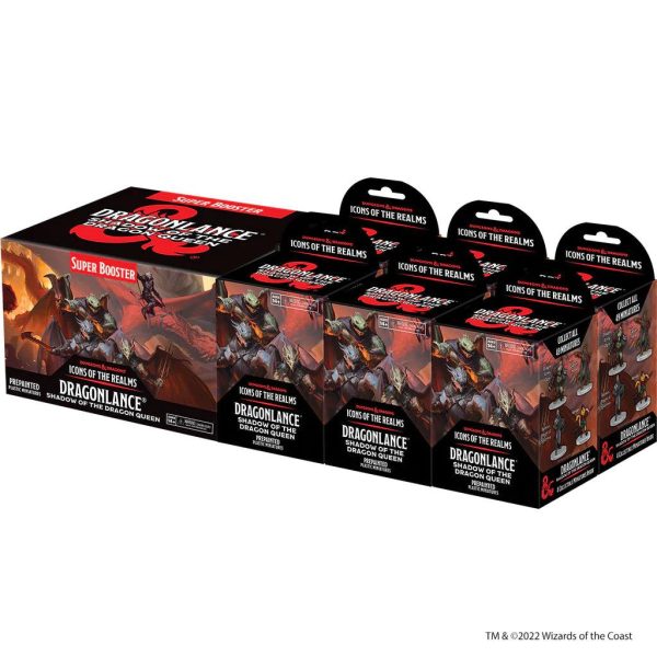 D&D Icons of the Realms Dragonlance Shadow of the Dragon Queen Booster Brick Hot on Sale