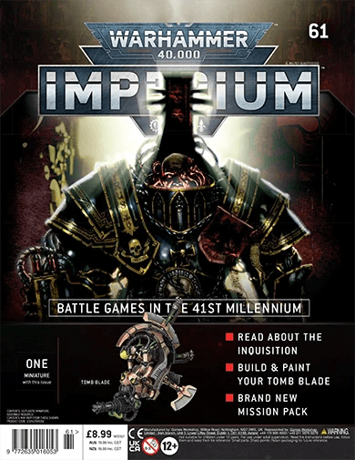 Warhammer 40,000: Imperium - Issue 61 x 3 Bundle Cheap