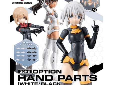 30MS OPTION HAND PARTS [WHITE BLACK] on Sale